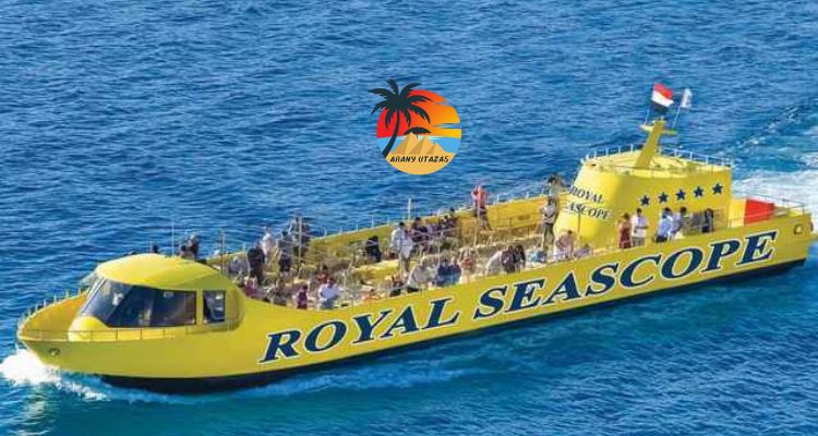 Sea scope üvegfenekű Hurghada 12€